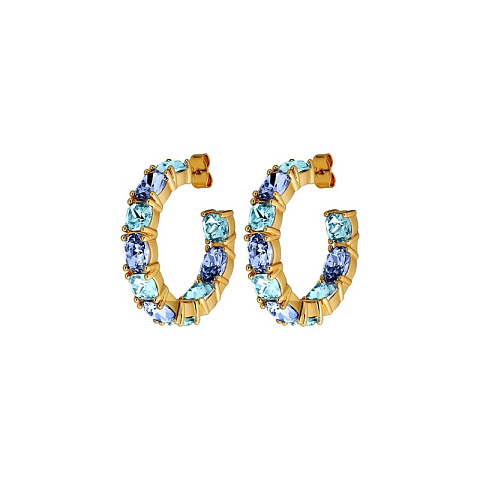 Серьги GRETIA SG AQUA BLUE