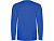 Футболка Montecarlo  мужская с длинным рукавом, королевский синий - миниатюра - рис 2.