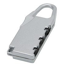 Багажный замок Traveler (Путешественник) - Серебряный