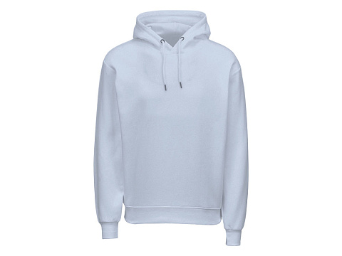 Толстовка с капюшоном оверсайз Lisbon унисекс, небесно-голубой - рис 10.