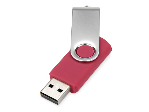 Флеш-карта USB 2.0 16 Gb «Квебек», розовый - рис 2.