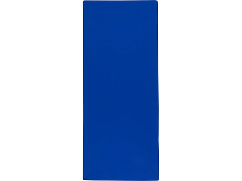 Lucas спортивное полотенце из переработанного полиэстера 30х80 см - Ярко-синий - рис 2.