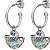 Серьги Fiore Luna AE03598-6A - миниатюра - рис 2.
