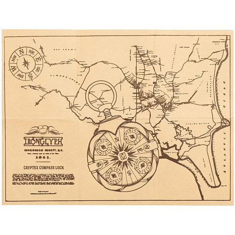 Флешка «Криптекс»® Compass Lock, 64 Гб - рис 13.