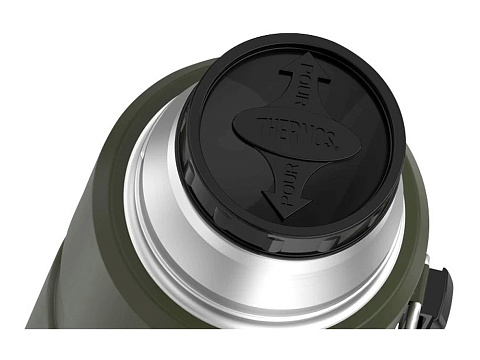 Термос из нерж. стали тм THERMOS SK2020 AG 2,0L, темно-зеленый - рис 7.