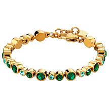 Браслет TERESIA SG EMERALD GREEN MIX Dyrberg Kern 450167