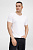 Футболка унисекс Senti, белая - миниатюра - рис 6.