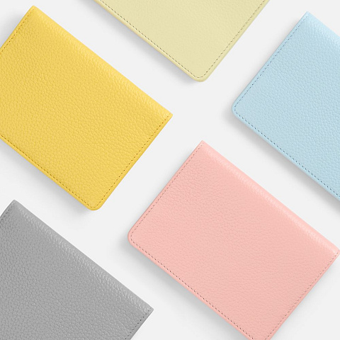 Обложка для паспорта Unison, голубая - рис 9.