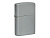 Зажигалка ZIPPO Classic с покрытием Flat Grey, латунь/сталь, серая, глянцевая, 38x13x57 мм - миниатюра