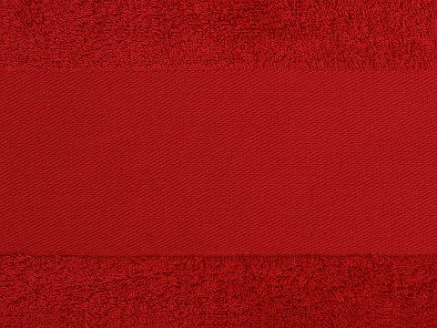 Полотенце Terry L, 450, красный - рис 2.