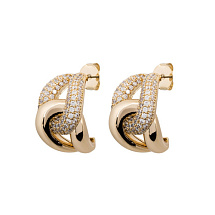 Серьги the weave gold Mason ABE28377-01 G