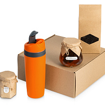 Подарочный набор Tea Cup Superior Honey 2.0, оранжевый