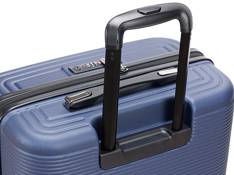 Чемодан TORBER ОНЕГА, синий, ABS-пластик, 69,5 х 46 х 26 см, 69 л - рис 6.