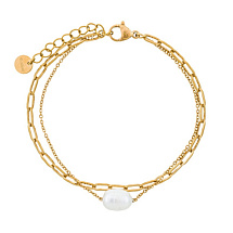 Браслет Pearle Fiore Luna *CB03168-2 BW/G