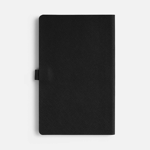 Ежедневник Lungo, недатированный, черный - рис 4.