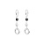 Серьги PEARL Fiore Luna ACE28365-04 S - миниатюра