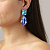 Серьги GOLARI SS AQUA Dyrberg Kern *460024 - миниатюра - рис 3.