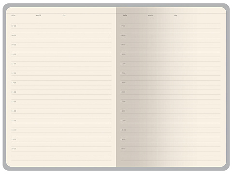 Ежедневник недатированный А5 Amazonia, черный с золотым обрезом - рис 5.