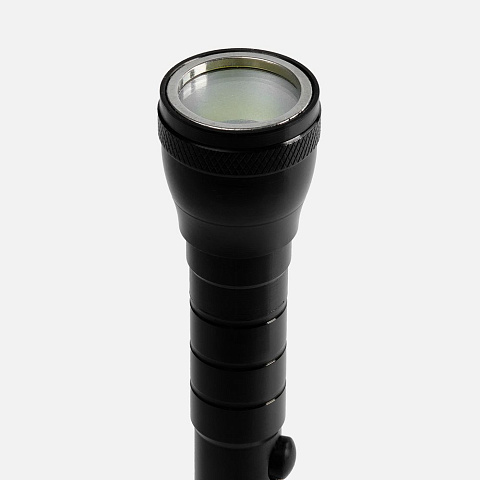 Телескопический фонарь с магнитом Flexion, ver.2, черный - рис 6.