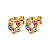 Серьги URSULA SG PASTEL MULTI Dyrberg Kern 440074 - миниатюра