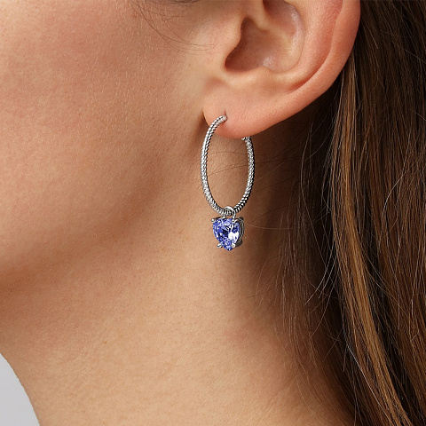 Серьги ELANA SS LIGHT BLUE - рис 3.