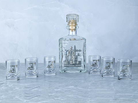 Набор со штофом НЕФТЯНОЙ