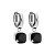 Серьги FIRENZE (S) Jet Qudo 107000/20-5301 - миниатюра
