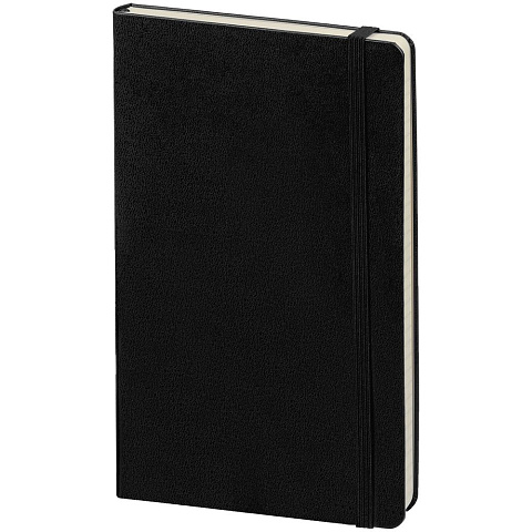 Записная книжка Moleskine Classic Large, без линовки, черная - рис 3.