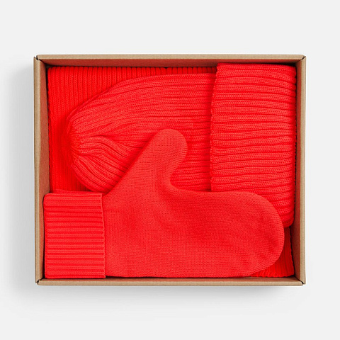 Набор Yong, ярко-красный (кармин) - рис 4.