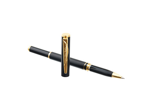 Ручка 2 в 1 шариковая и перьевая Pierre Cardin COMBI PEN, цвет - черный. Упаковка Е - рис 12.