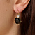 Серьги BEGONIA SG BLACK Dyrberg Kern 470104 - миниатюра - рис 2.