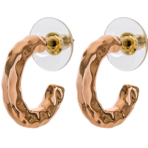 Серьги Hollow Congo Fiore Luna LE6083 G - рис 3.