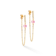 Серьги Rose-Gold Coeur de Lion *5076/21-1916
