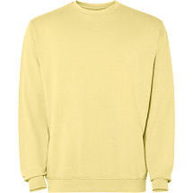 Свитшот Jaya унисекс, солнечно-желтый выстиранный WASHED