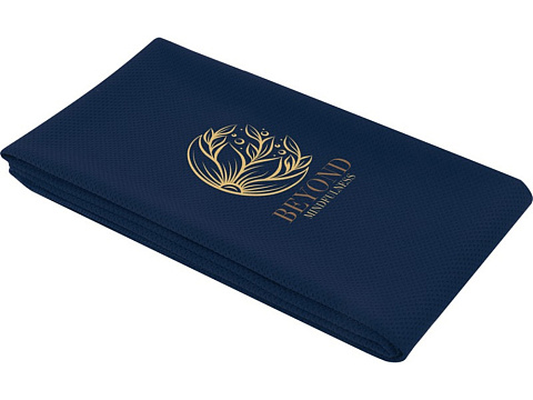 Althea спортивное полотенце 50х100 см - Синий нэйви - рис 4.