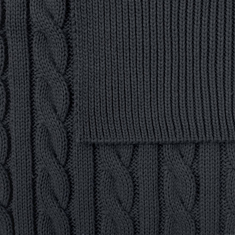 Шарф Heat Trick, черный меланж - рис 4.