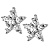 Серьги CANA SS CRYSTAL Dyrberg Kern 450018 - миниатюра