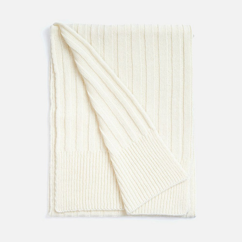 Шарф Bellish, белый (ванильный) - рис 3.