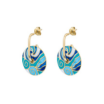Серьги Fiore Luna AE13784-1 G