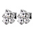 Серьги MINNIE SS CRYSTAL Dyrberg Kern 480160 - миниатюра - рис 4.