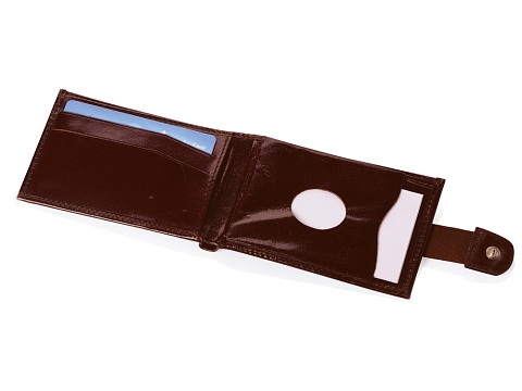 Визитница с отделениями для кредитных карт, черный - рис 2.