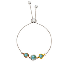 Браслет Green colors Fiore Luna C2101SW-B01.16 G/MIX