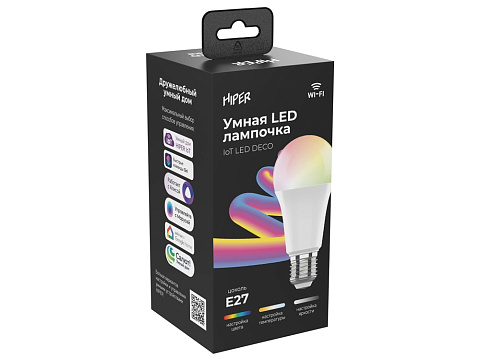 Умная лампочка IoT LED DECO, E27 - рис 2.