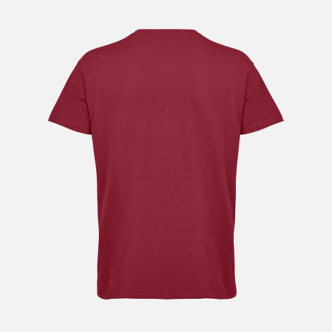 Футболка Imperial 190, красная (бургунди) - рис 3.