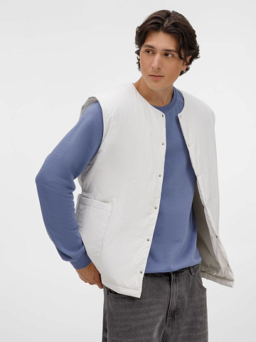 Жилет унисекс Veter, молочно-белый - рис 11.