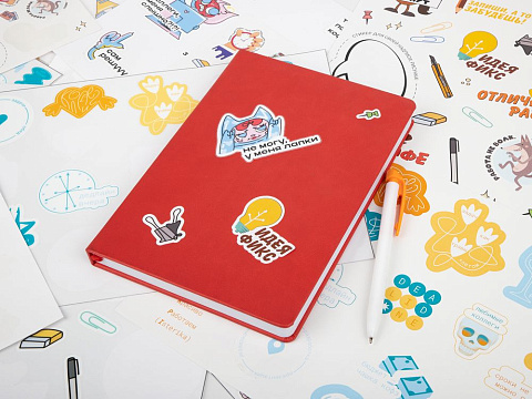 Наклейки бумажные Sticker Pack на заказ, S - рис 7.