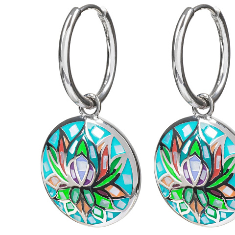 Серьги Fiore Luna AE03596-15 - рис 2.