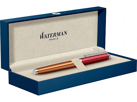 Перьевая ручка Waterman Hemisphere French riviera VERMILLON в подарочной коробке - рис 5.