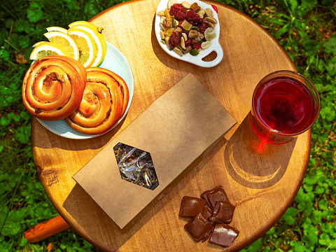 Чай Малина с мятой фруктовый, 70 г. (матовая упаковка) - рис 7.