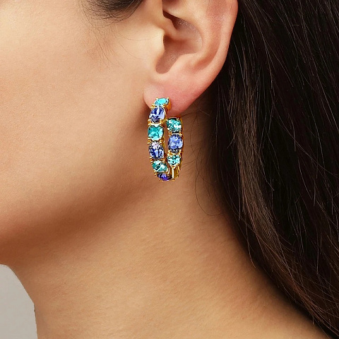 Серьги GRETIA SG AQUA BLUE - рис 2.